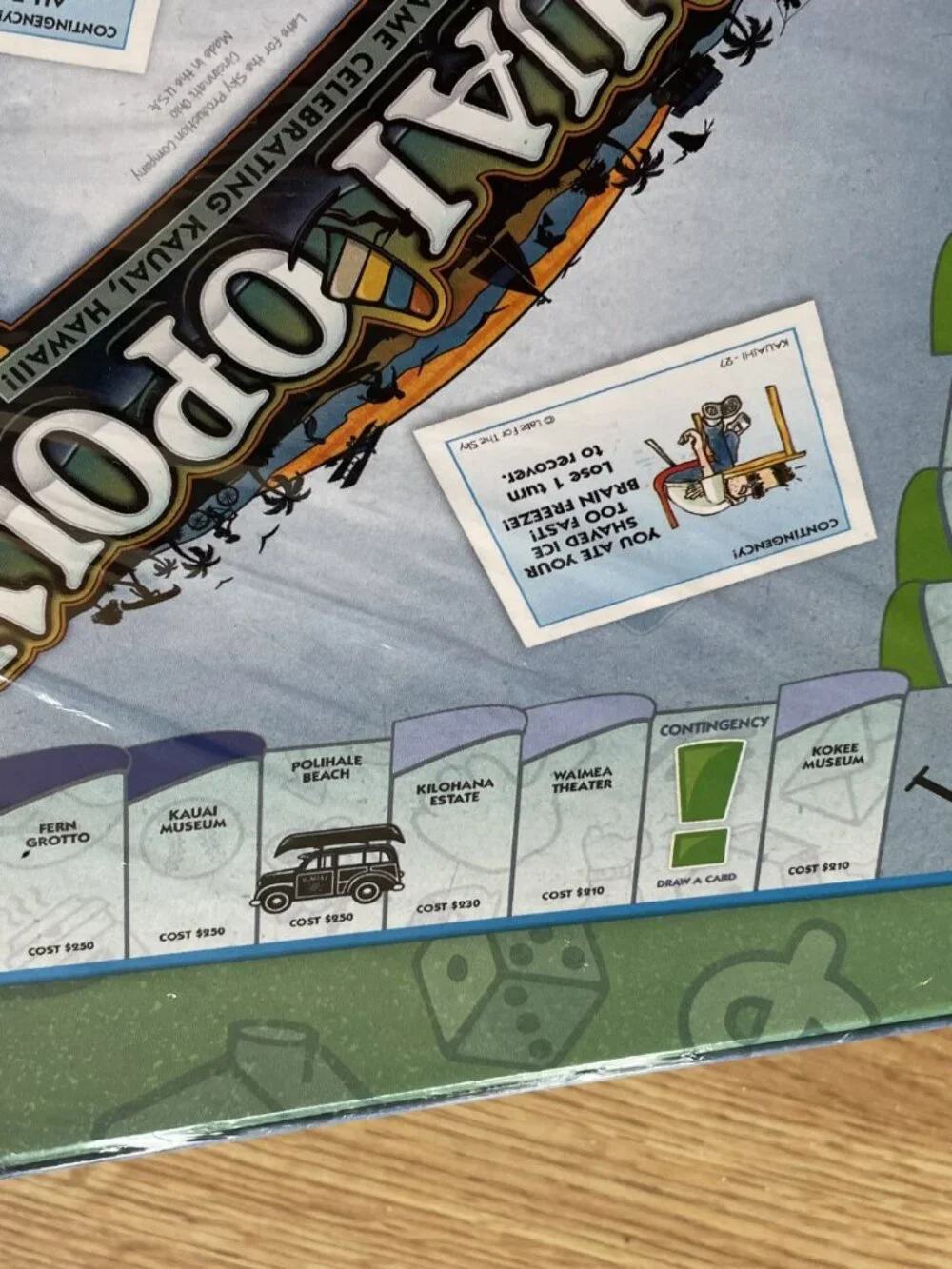 Kauai Opoly Game NWT